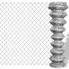 vidaXL Dr&aacute;těn&eacute; pletivo pozinkovan&aacute; ocel 25 x 1,25 m stř&iacute;brn&eacute;