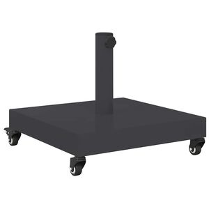 vidaXL Základna pro slunečník Tmavě šedá 45 x 45 x 31,5 cm