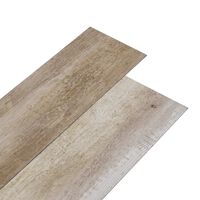 vidaXL Samolepicí podlahová krytina PVC 5,21 m² 2 mm bělené dřevo