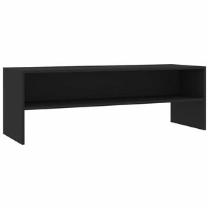 vidaXL TV stolek čern&yacute; 120 x 40 x 40 cm kompozitn&iacute; dřevo