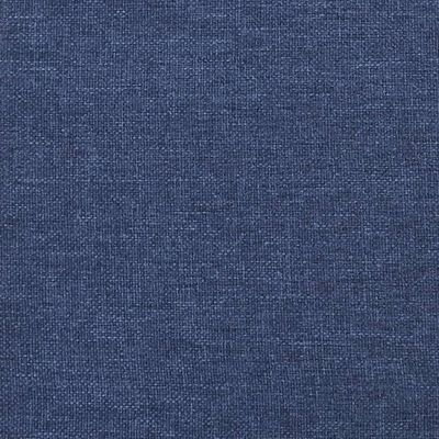 vidaXL Podnožka modrá 60x60x36 cm textil
