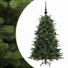 vidaXL Uměl&yacute; v&aacute;nočn&iacute; stromek s v&aacute;nočn&iacute;mi koulemi 150 cm 150 LED
