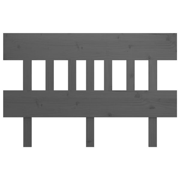 vidaXL Čelo postele &scaron;ed&eacute; 153,5 x 3 x 81 cm masivn&iacute; borovice