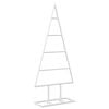 vidaXL Kovov&yacute; v&aacute;nočn&iacute; stromeček KUOPIO 60 cm Ocel B&iacute;l&aacute;