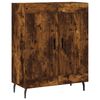 vidaXL Skř&iacute;ň highboard kouřov&yacute; dub 69,5 x 34 x 180 cm kompozitn&iacute; dřevo