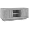 vidaXL TV skř&iacute;ňka &scaron;ed&aacute; sonoma 102 x 35 x 45 cm kompozitn&iacute; dřevo