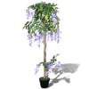 vidaXL Uměl&aacute; vist&aacute;rie v květin&aacute;či 120 cm