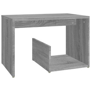 vidaXL Odkl&aacute;dac&iacute; stolek &scaron;ed&yacute; sonoma 59 x 36 x 38 cm kompozitn&iacute; dřevo