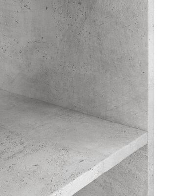 vidaXL Stojan na akvárium betonově šedý 120x40x60 cm kompozitní dřevo