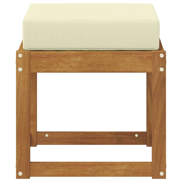 vidaXL Outdoorov&yacute; stoličkov&yacute; benč Masivn&iacute; ak&aacute;tov&eacute; dřevo Př&iacute;rodn&iacute;