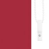 vidaXL Roleta zatemňovac&iacute; červen&aacute; &scaron;&iacute;řka l&aacute;tky 50,7 cm polyester