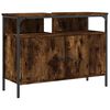 vidaXL Koupelnov&aacute; skř&iacute;ňka pod umyvadlo kouřov&yacute; dub 80x30x60cm kompozit