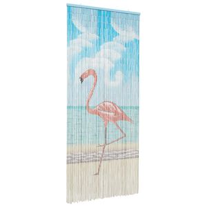 vidaXL Dveřn&iacute; z&aacute;clona proti hmyzu v&iacute;cebarevn&aacute; 200 x 90 cm Bambus