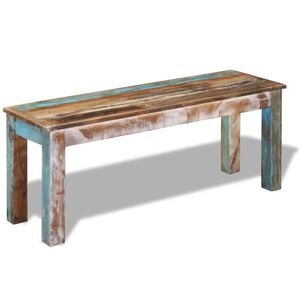 vidaXL Lavice masivn&iacute; recyklovan&eacute; dřevo 110 x 35 x 45 cm