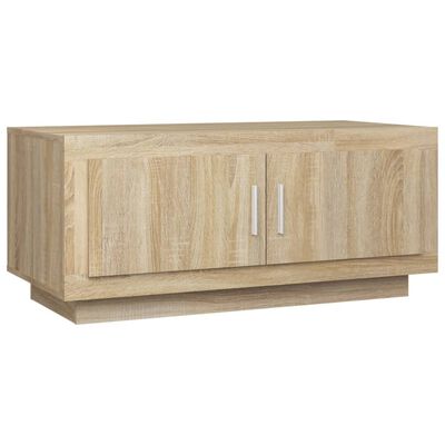 vidaXL Konferenční stolek dub sonoma 102 x 50 x 45 cm kompozitní dřevo