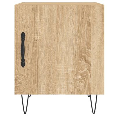 vidaXL Noční stolek dub sonoma 40 x 40 x 50 cm kompozitní dřevo