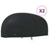 vidaXL Kryc&iacute; potahy na motocykl 2 ks 220 x 95 x 110 cm 210D oxford