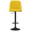 vidaXL Barov&eacute; židle 2 ks hořčicově žlut&eacute; samet
