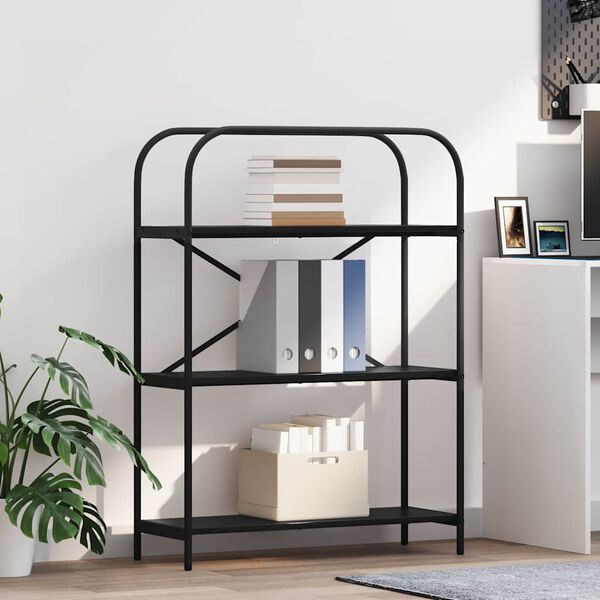 vidaXL Knihovna Čern&yacute; dub 80 x 30 x 109 cm Kompozitn&iacute; dřevo