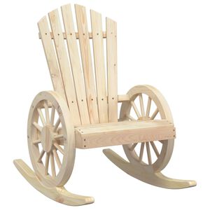 vidaXL Houpac&iacute; křeslo Adirondack masivn&iacute; jedlov&eacute; dřevo
