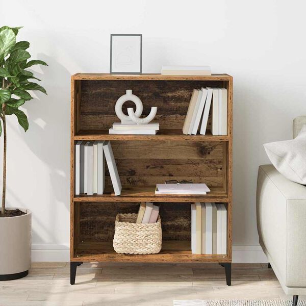 vidaXL Serv&iacute;rovac&iacute; skř&iacute;ň Star&eacute; dřevo 69,5 x 32,5 x 90 cm