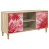 vidaXL Televizn&iacute; skř&iacute;ň AACHEN 102 x 33 x 50 cm Sonoma Kompozitn&iacute; dřevo
