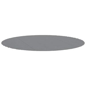 vidaXL Podložka pod baz&eacute;n světle &scaron;ed&aacute; &Oslash;306 cm polyesterov&aacute; geotextilie
