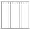 vidaXL Prvek plotu ASSEN 170 x 150 cm Ocel &Scaron;ed&aacute;
