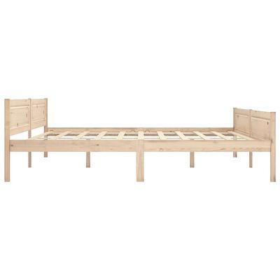 vidaXL Rám postele masivní borové dřevo 200 x 200 cm