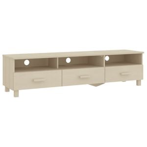vidaXL TV stolek HAMAR medově hněd&yacute; 158 x 40 x 40 cm masivn&iacute; borovice