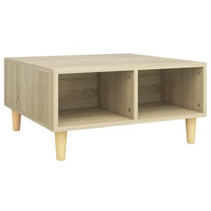 vidaXL Konferenčn&iacute; stolek dub sonoma 60 x 60 x 30 cm kompozitn&iacute; dřevo