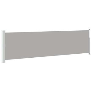 vidaXL Zatahovac&iacute; bočn&iacute; mark&yacute;za/z&aacute;stěna na terasu 140 x 500 cm &scaron;ed&aacute;