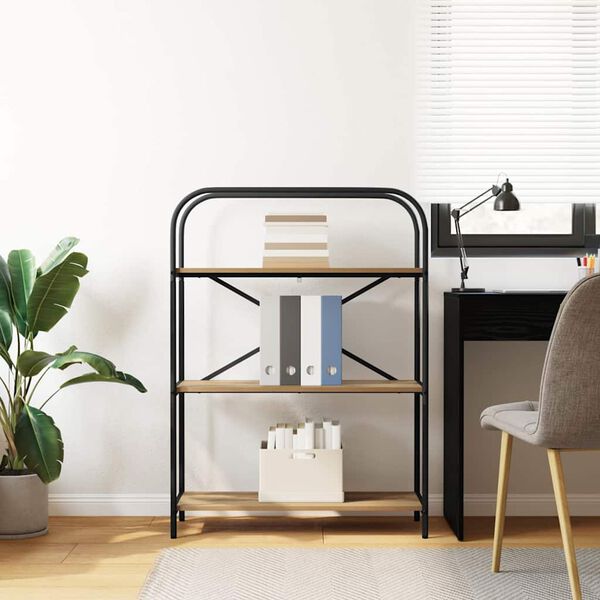 vidaXL Knihovna Artisanov&yacute; dub 80 x 30 x 109 cm Kompozitn&iacute; dřevo