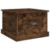 vidaXL Konferenčn&iacute; stolek kouřov&yacute; dub 50 x 50 x 35 cm kompozitn&iacute; dřevo