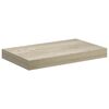 vidaXL Plovouc&iacute; n&aacute;stěnn&aacute; police dub 40 x 23,5 x 3,8 cm MDF
