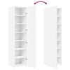 vidaXL Skříň highboard bílá 45 x 42,5 x 185 cm kompozitní dřevo