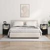 vidaXL Nočn&iacute; skř&iacute;ňka 2 pcs Čern&yacute; dub 40 x 31 x 60 cm kompozitn&iacute; dřevo