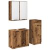 vidaXL Sada koupelnov&eacute;ho n&aacute;bytku 3 ks Star&eacute; dřevo 64,5 x 33,5 x 59 cm