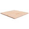 vidaXL Čtvercov&aacute; stoln&iacute; deska 80x80x2,5 cm masivn&iacute; dub bez &uacute;prav