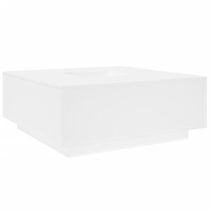 vidaXL Konferenčn&iacute; stolek b&iacute;l&yacute; 100 x 100 x 40 cm kompozitn&iacute; dřevo
