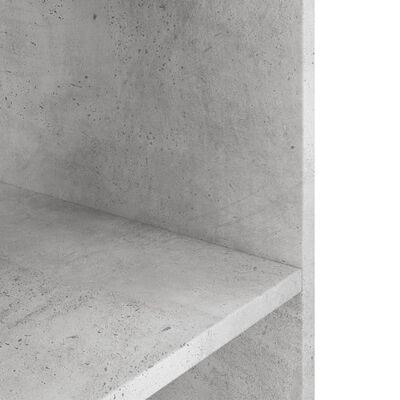 vidaXL Stojan na akvárium betonově šedý 60,5 x 36 x 72,5 cm kompozit