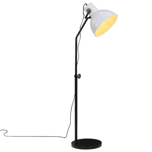 vidaXL Stojací lampa 25 W bílá 30 x 30 x 90–150 cm E27