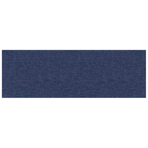 vidaXL N&aacute;stěnn&yacute; čeln&iacute;k 12 pcs Modr&aacute; 90 x 30 cm textil