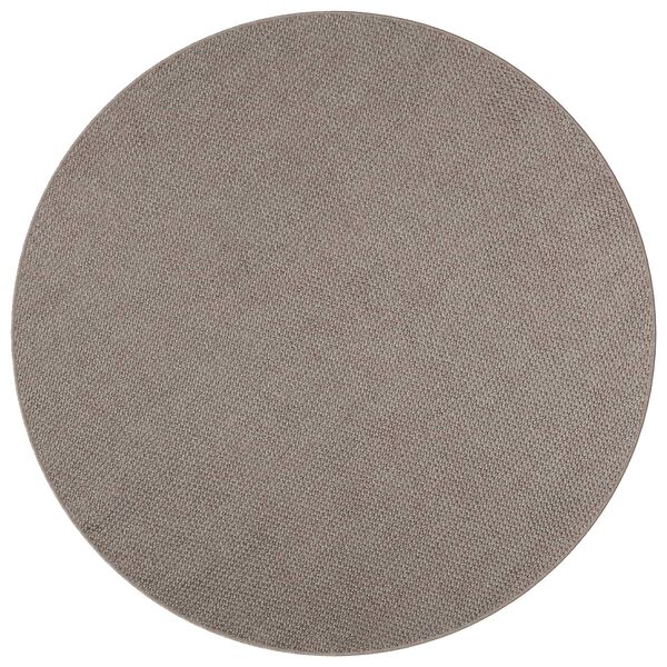 vidaXL Kusov&eacute; koberce Kulat&yacute; LUGO Taupe &Oslash; 200 CM Polyester