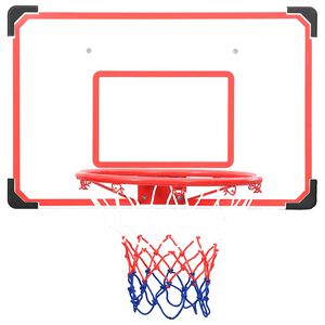 vidaXL 5d&iacute;ln&aacute; sada n&aacute;stěnn&eacute;ho basketbalov&eacute;ho ko&scaron;e s deskou