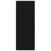 vidaXL Závěsná nástěnná skříňka černá 69,5 x 34 x 90 cm