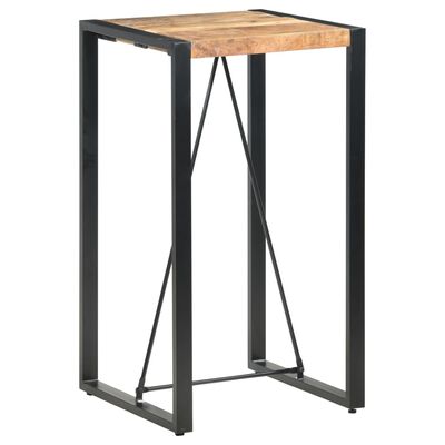 vidaXL Barový stůl 60 x 60 x 110 cm masivní mangovníkové dřevo