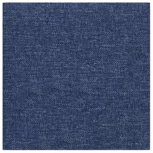 vidaXL N&aacute;stěnn&yacute; čeln&iacute;k 12 ks 30 x 30 cm Modr&aacute; textil