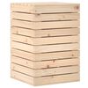 vidaXL Ko&scaron; na pr&aacute;dlo 44 x 44 x 66 cm masivn&iacute; borov&eacute; dřevo