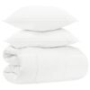 vidaXL Souprava peřin 140 x 220 cm Ne Bavlna, Bambus, Polyester B&iacute;l&aacute;